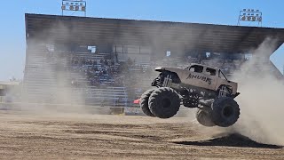 Anubis Monster Truck in Chowchilla CA  Monster Truck Nitro Tour  Sep 14 2024 Day Show [upl. by Jovia]