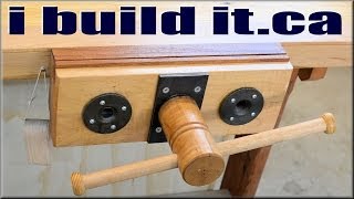 Homemade Woodworking Vise [upl. by Jeffy914]