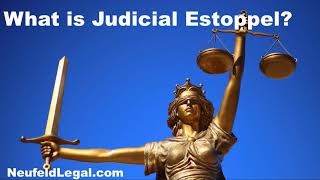 What is Judicial Estoppel legal defense terminology [upl. by Henrik511]