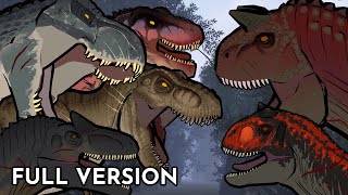 Rexy and Vastatosaurus Rex vs Carnotaurus  Animation Full Version [upl. by Skricki]