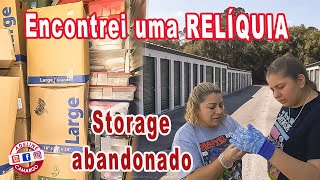 Encontrei uma RELÍQUIA nesse STORAGE abandonado de VALOR inestimável 18V1 Adeline Camargo [upl. by Aicilas]