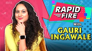 Rapid Fire With Gauri Ingawale  Panghrun  Mahesh Manjrekar [upl. by Enial]