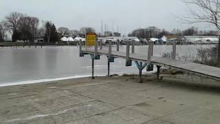 JAN 5th Brest bay Lake Erie Sterling State park Lake Erie Metro park marina ICE REPORT [upl. by Femmine]