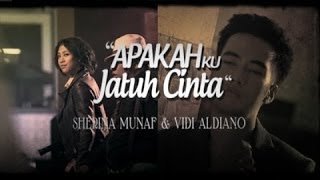 Sherina Munaf FtVidi Aldiano  Apakah Ku Jatuh Cinta Official Video [upl. by Meelas566]