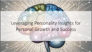 Personality Types for Personal Growth Success Communication Teambuilding and Task Distribution [upl. by Acsot]