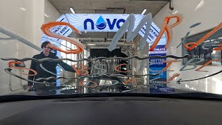 Nova Express Car Wash Carol Stream IL GoPro 4K ASMR [upl. by Willock]