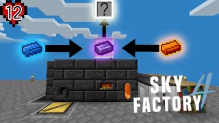 Sky Factory 4  The Sword Over 20 Damage 12 [upl. by Ahsaele]