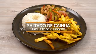 SALTADO DE CAIGUA  RECETA PERUANA [upl. by Nima700]