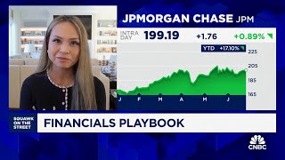 Expect an exciting dividend announcement from JPMorgan says UBSs Erika Najarian [upl. by Amikahs769]