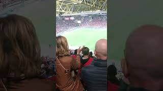 Albanian fans sing Shqipëri [upl. by Cerell]