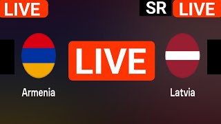 Armenia vs Latvia live match today score updates  UEFA Nations League 2024 live score [upl. by Aidnyl]