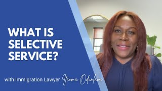 What Is Selective Service And Who Is Required To Register [upl. by Gusella442]