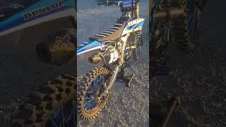 2013 yz250f full titanium exhaust system [upl. by Leidag]