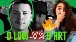 DLOW vs BART semifinal 2 sbx kickback battle 2021  REACTION [upl. by Eldin]