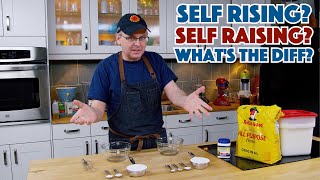 🔵 How To Make Self Raising Vs Self Rising Flour  What Is It [upl. by Anatnas]