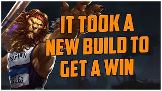 IT TOOK A NEW BUILD TO GET A WIN S11 SMITE RANKED ANHUR [upl. by Terryl509]