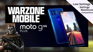 Moto g 5g Plus  Warzone Mobile  all settings tested   310624 [upl. by Georg835]