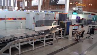 Automatic Tray Retrieval System  Hyderabad Airport [upl. by Desberg]