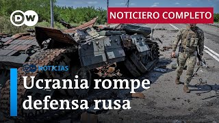 DW Noticias del 03 de septiembre Zelenski destituye al ministro de defensa Noticiero completo [upl. by Ttirrej]