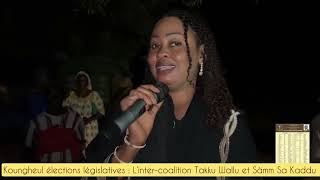 Koungheul élections législatives Fanta Sall revient sur les… [upl. by Sirad101]