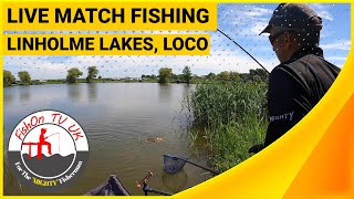 LIVE MATCH FISHING  LINDHOLME LAKES LOCO POND  NOSH amp THE OLD BOYS [upl. by Netneuq]