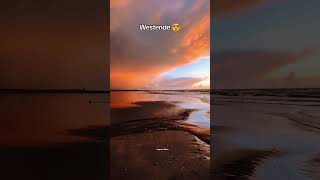 Westende 😍❤️🫶 westendebad sunsetporn westenderinn amazingsunset sunrisesunsetworldwide [upl. by Convery]