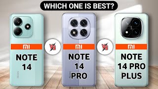 Redmi Note 14 vs Redmi Note 14 pro vs Redmi Note 14 pro plus  Redmi 14 Series [upl. by Owens353]