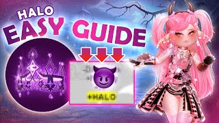 EASILY WIN The EVENINGFALL 👻 HALO With THIS GUIDE 🏰 Royale High Halo Answers [upl. by Neerhtak]