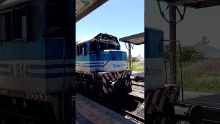 A914 Retoma formación en Chascomús FCGR 16112023train korn railway trenroca ferrocarril [upl. by Tigges869]