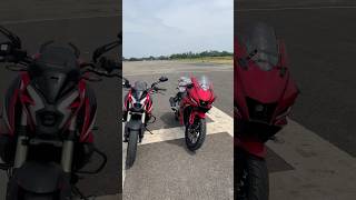 R15 v4 VS ns400z  the full comparison in suspension  comment your favourite ns400 r15v4 r15 [upl. by Naerb867]