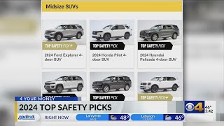 What are the safest new cars in 2024 [upl. by Eceirahs]