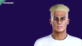 OMARI HUTCHINSON FACE CREATION  PES 2021  CHELSEA FC [upl. by Bradski]