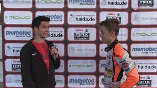 RMC Germany Wackersdorf 2018 Interview 312 Finn Gehrsitz [upl. by Akeyla]