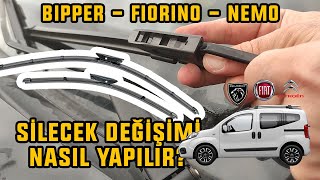 Fiorino  Bipper  Nemo Silecek Değişimi Nasıl Yapılır [upl. by Onaivatco860]