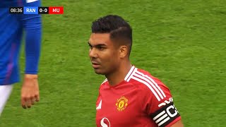 Casemiro vs Rangers  Best Defend  Pre Season 202425 [upl. by Maiga]