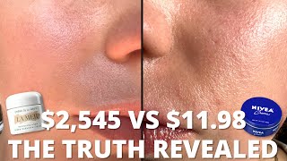 I Cant Believe My Skin After 60 Days La Mer VS Nivea Dupe [upl. by Crichton]