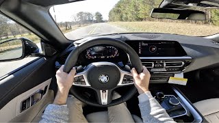 2024 BMW Z4 M40i POV Drive Impressions and ASMR [upl. by Patrizio]