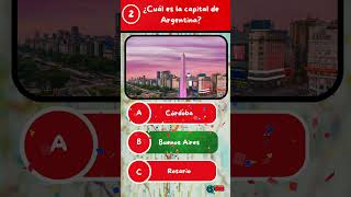 💥¿Sabes cuál es la CAPITAL DE VENEZUELA🧠🌏  Trivia  Quiz  Test [upl. by Anneuq]