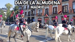 Fiestas de la Almudena Madrid 2024  Festivities of La Almudena Madrid 2024 [upl. by Yatnoj519]