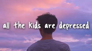 Jeremy Zucker  all the kids are depressed  Lyrics [upl. by Inohtna]