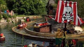 PIRATE FALLS  HD FULL POV  ON RIDE  LEGOLAND WINDSOR  FLUME 010812 [upl. by Constancia573]