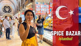 Spice bazaar Istanbul Turkey  Worlds oldest amp largest market [upl. by Brody]