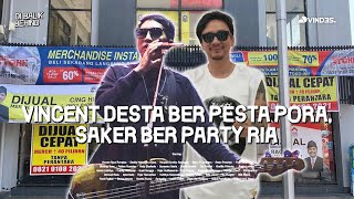 VINCENT DESTA MANGGUNG DI PESTAPORA NEXT BIKIN SAKER BAND SEKALIAN GIMANA [upl. by Aihcela97]