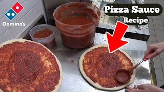 pizza sauce recipe  dominos pizza sauce recipe  pizza sauce  how to make pizza sauce [upl. by Ennis]