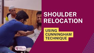 Shoulder Dislocation  Relocation Using Cunningham Technique  Without Surgery  Dr Sahil [upl. by Araas]