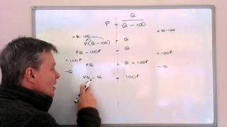 How to rearrange a formula with factorising [upl. by Om]