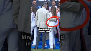 sweet moments between infanta Sofia and king Felipe infantasofiaofspainprincessleonoviral [upl. by Jerrol]