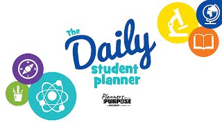 5020 The Daily Student Planner Undated [upl. by Sonitnatsok]