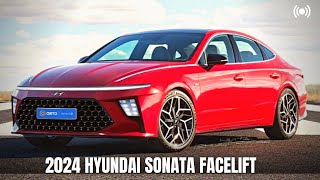 2024 Hyundai Sonata Facelift First Look Rendered  Interior Exterior Release Date [upl. by Nosloc]