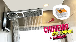 INSTALAMOS NOSSO CHUVEIRO  LORENZETTI ACQUA DUO ULTRA  AP 1068 [upl. by Oirottiv]